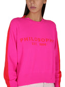 Philosophy Di Lorenzo Serafini Jersey con ricamo a logo