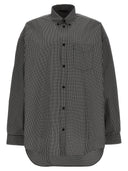 Balenciaga Check Print Shirt