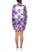 Off White Sweatshirt Dress