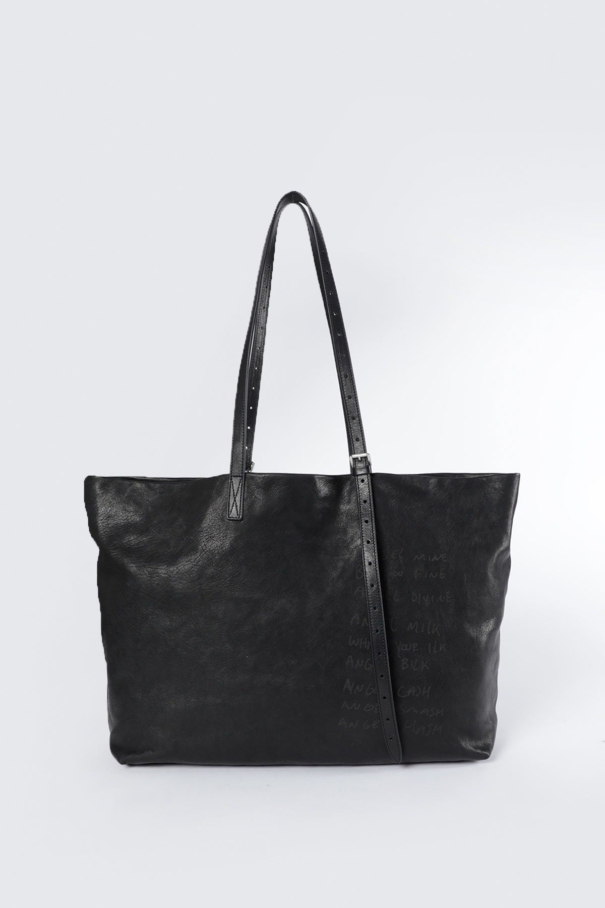 Ann Demeulemeester Bess Tote Bag With Print "Angel Mine"
