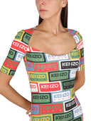 Sukienka Kenzo BodyCon „Etykiety Kenzo”