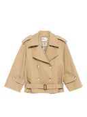 Self Portrait Beige Trench Jacket