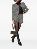Self Portrait Brown Viscose Knit Top