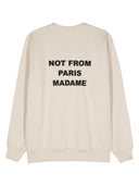 Drole De Monsieur Le Sweatshirt Slogan