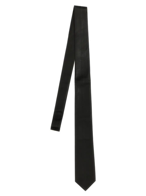 Alexander Mcqueen Leather Tie
