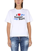 Dsquared t -shirt med logo