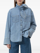 Closed Scarf Shirt