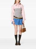 Miu Miu Gonne Jersey+Popeline