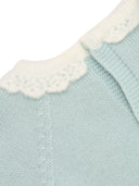 Paz Rodriguez Knit Newborn Sweater "Ruise�Or"