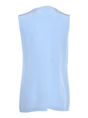 Kangra Cashmere Canotta In Crepe Di Seta