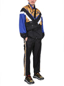 Versace Chaqueta cortavientos con estampado barroco