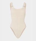 Hunza G Domino Swim Metallic Crinkle