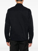 Cp Company Overshirt In Diagonal Flatt Nylon
