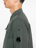 Cp Company Overshirt In Organic Gabardine