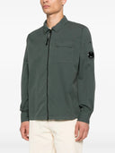 Cp Company Overshirt In Organic Gabardine