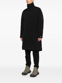 Cp Company Outerwear Long Jacket In Twill