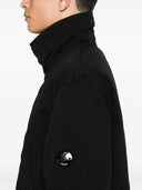 Cp Company Outerwear Long Jacket In Twill