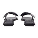 Musubi sandals acne studios en cuir noir