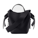 Musubi mini r crossbody acne studios en cuir noir