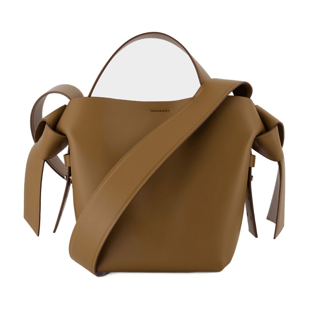 Musubi Mini R Crossbody Acne Studios 가죽 브라운