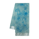 Canada Tie Dye Scarf Acne Studios Wool Blue Aqua