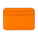 Support de carte acné studios en cuir orange