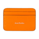 Support de carte acné studios en cuir orange