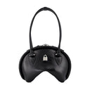 Bowlina Mini Umhängetasche Acne Studios Leder schwarz