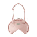 Bowlina mini sac à bandoulière Acné Studios en cuir rose
