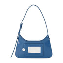 Platt Micro Umhängetasche Acne Studios Lederblau