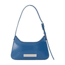 Platt Micro Umhängetasche Acne Studios Lederblau