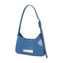 Platt Micro Umhängetasche Acne Studios Lederblau