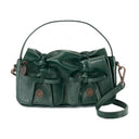 Multipocket Micro Lux Crossbody Acne Studios lædergrøn