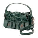 Multipocket Micro Lux Crossbody Acne Studios lædergrøn