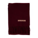 Tørklæde Acne Studios Wool Bourgogne