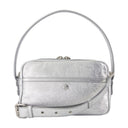 Camero Party Shoulder Bag Acne Studios de cuero plateado
