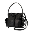 Multipocket Mini Crossbody Acne Studios Leather Black