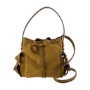 Multicch Mini Crossbody Acne Studios en cuir marron