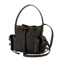 Multipocket Mini Crossbody Acne Studios Leather Brown