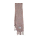Sjaal acne studios wol roze