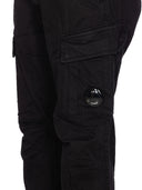 Cp Company Cargo Pant In Stretch Satin