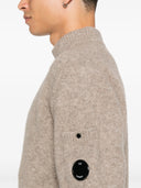 Cp Company Knitwear Turtle Neck In Merino Extrafine