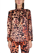 Shirt a stampa animale di Roberto Cavalli