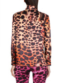 Shirt a stampa animale di Roberto Cavalli