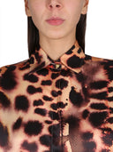 Shirt a stampa animale di Roberto Cavalli