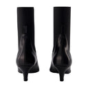 The Mid Heel Boots Toteme Leather Black