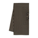 Signature Monogram Scarf Toteme Silk Black