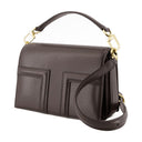 Mini t flap bage toteme leather brown
