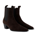 City Ankle Boots Toteme Leather Brown