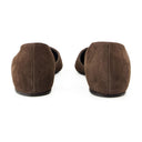 T Strap Ballerinas Toteme Leather Brown